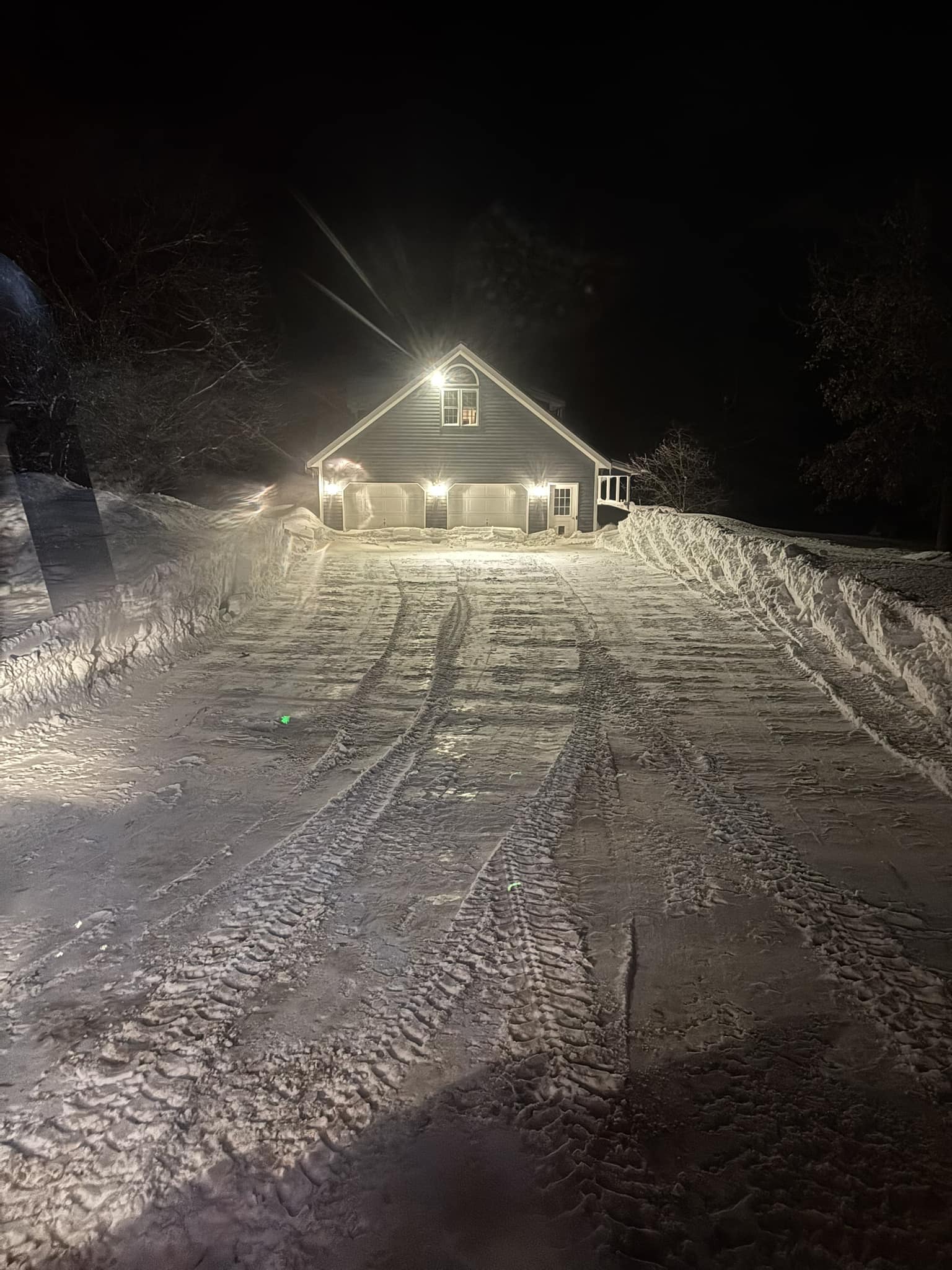 315 SnoBlow at work