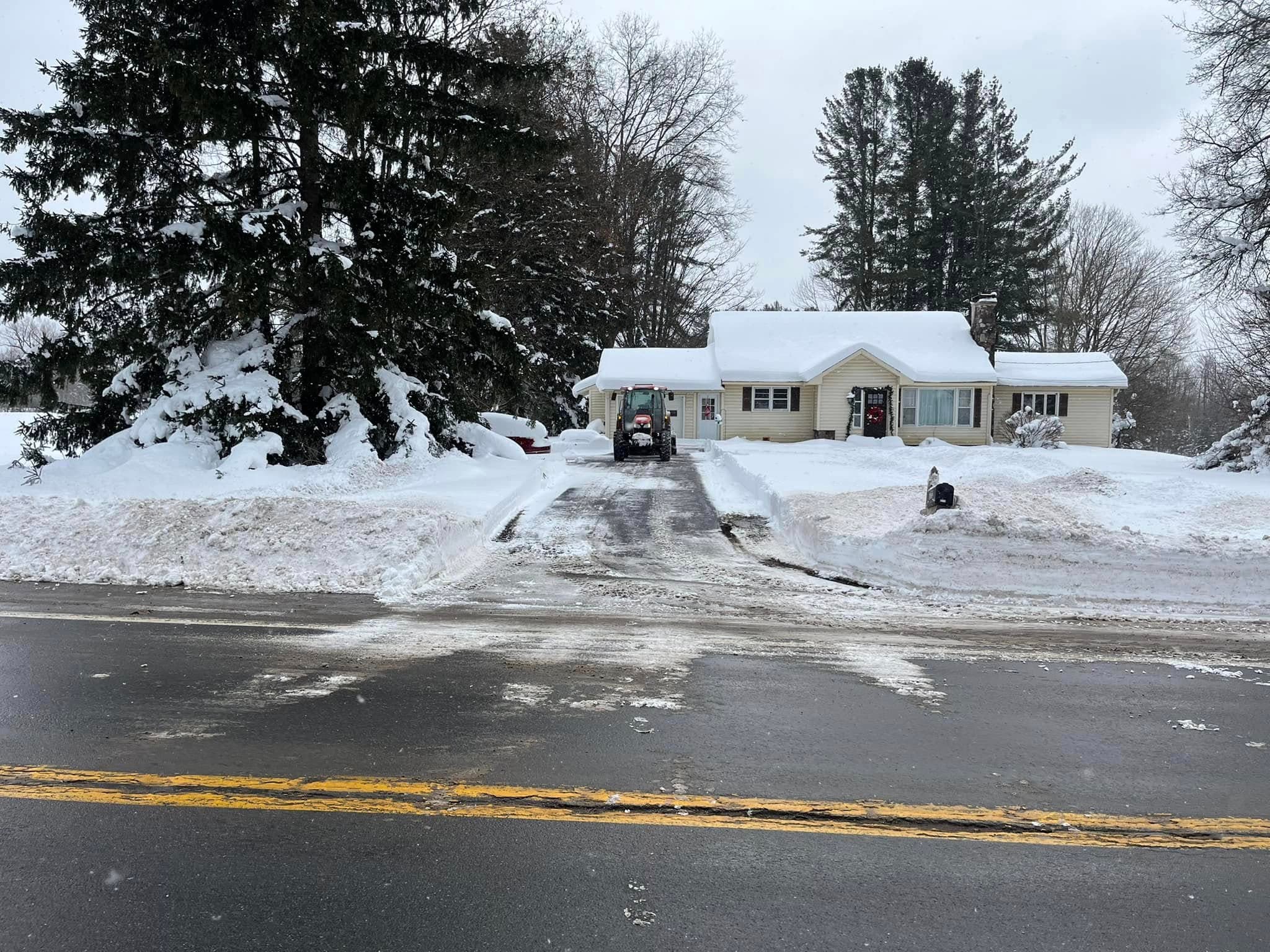 315 SnoBlow at work